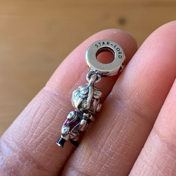 NWOT Marvel Guardians of the Galaxy Star-Lord Dangle Charm Sterling Silver 925 - Picture 7 of 10